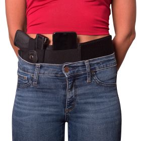 Belly Band Holster Concealed Carry Gun Wrap Holster Elastic Waist Large Pistol